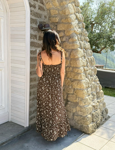 Julia – Abito Estivo da Donna con Corsetto e Fantasia Floreale