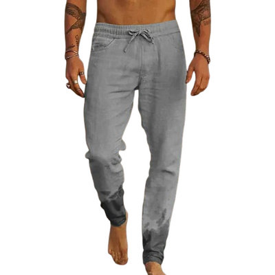 Pantaloni Leggeri Uomo in Lino