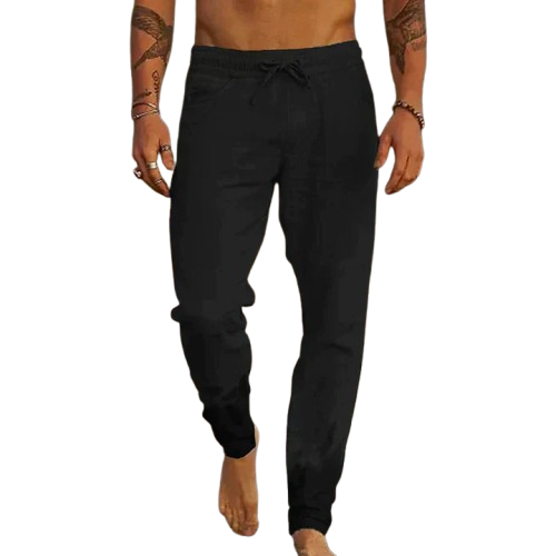 Pantaloni Leggeri Uomo in Lino