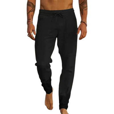 Pantaloni Leggeri Uomo in Lino