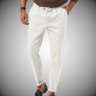 Pantaloni Uomo in Lino di Alta Qualità