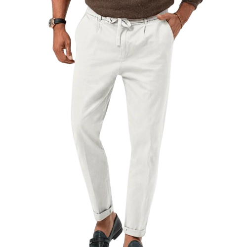 Pantaloni Uomo in Lino di Alta Qualità