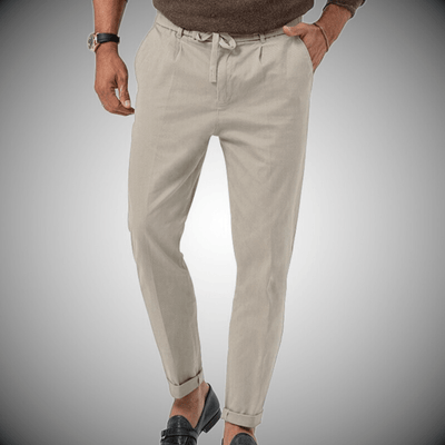 Pantaloni Uomo in Lino di Alta Qualità