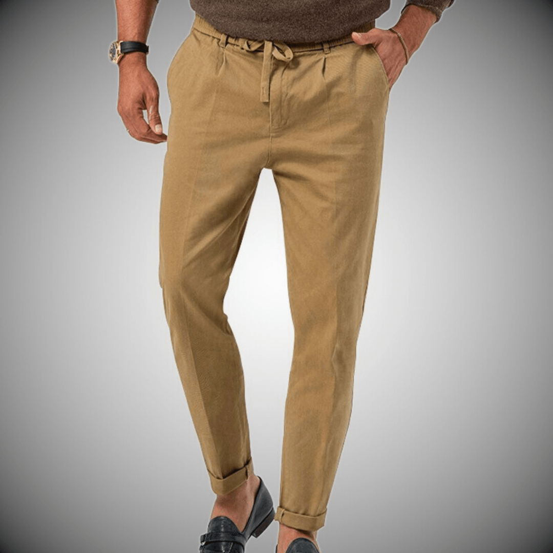 Pantaloni Uomo in Lino di Alta Qualità