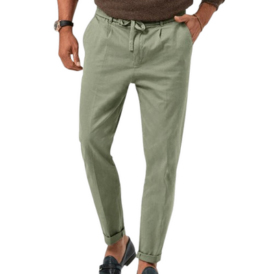 Pantaloni Uomo in Lino di Alta Qualità