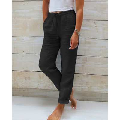 Confortevoli Pantaloni in Lino Donna