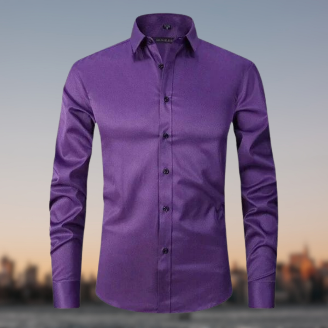Camicia Stretch Senza Pieghe Uomo