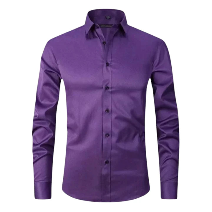 Camicia Stretch Senza Pieghe Uomo
