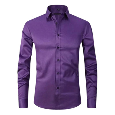 Camicia Stretch Senza Pieghe Uomo