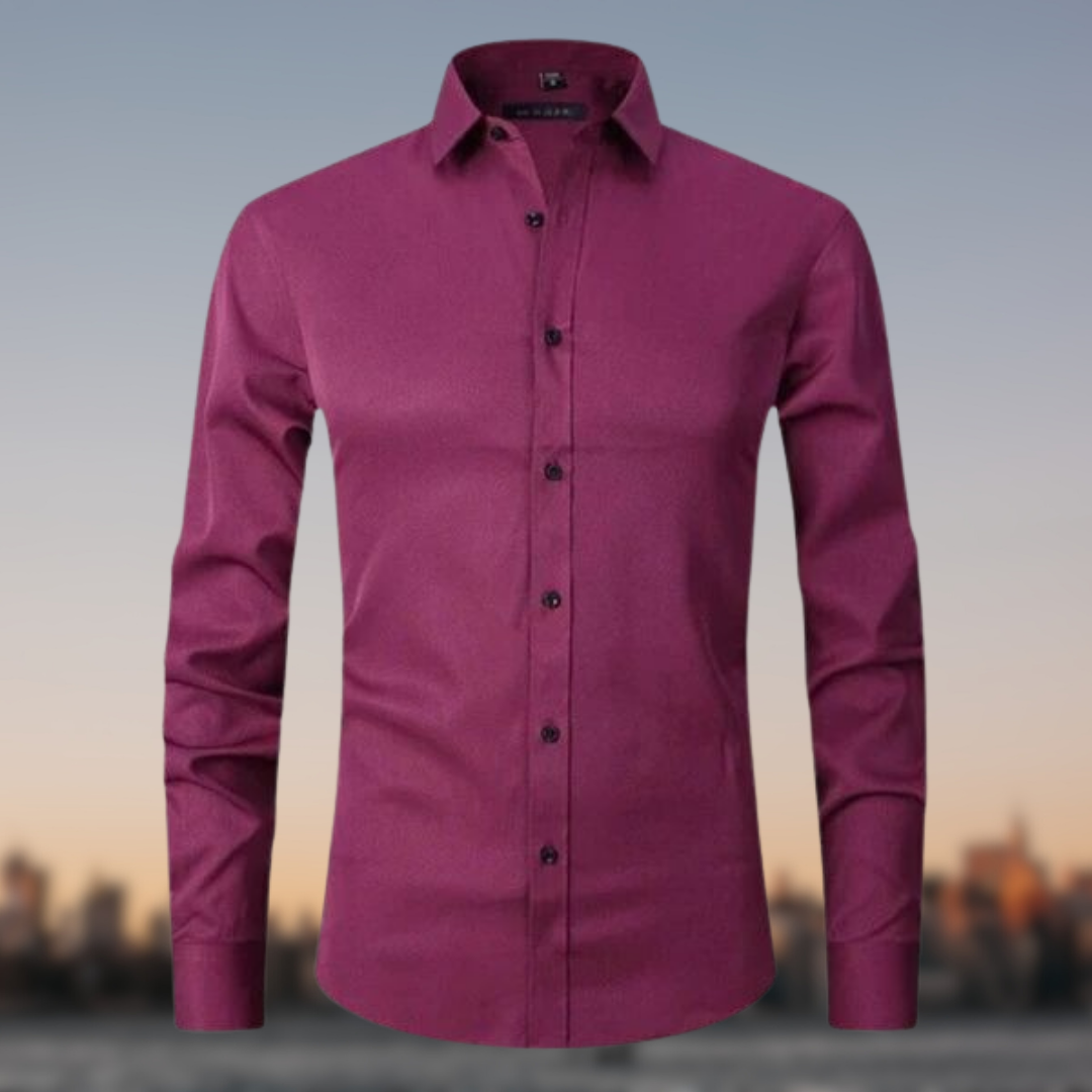 Camicia Stretch Senza Pieghe Uomo