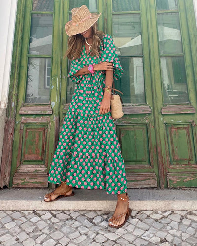 Vestito Lungo Bohemien Donna