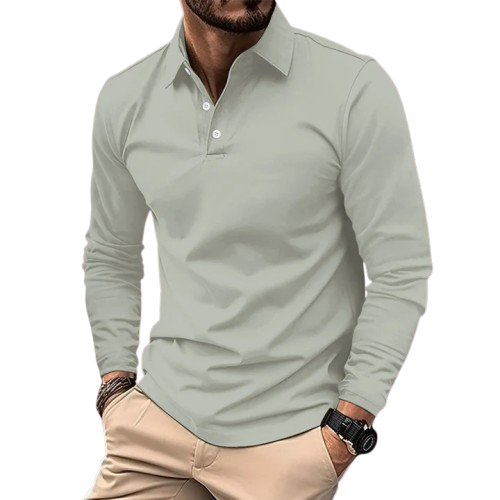 Polo in Cotone Mist Uomo