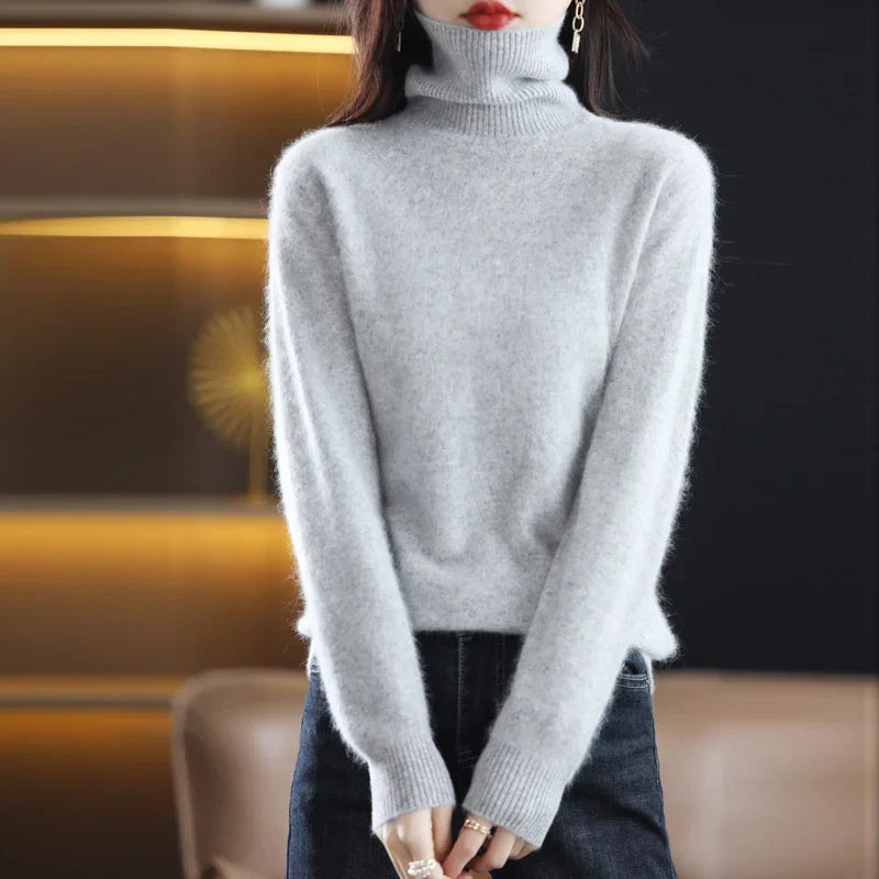 Maglione Dolcevita in Cashmere Donna