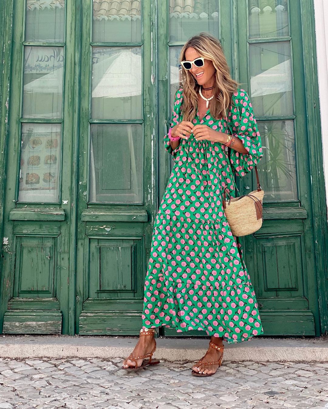 Vestito Lungo Bohemien Donna