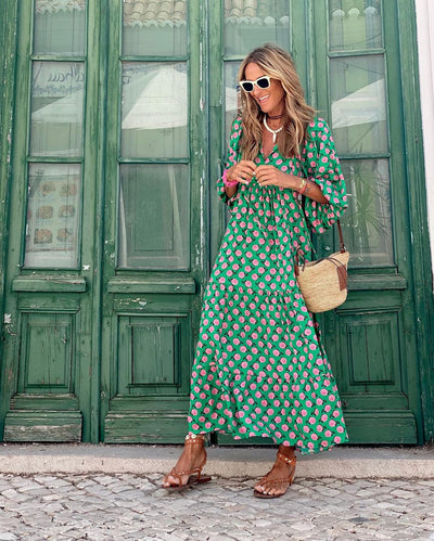 Vestito Lungo Bohemien Donna