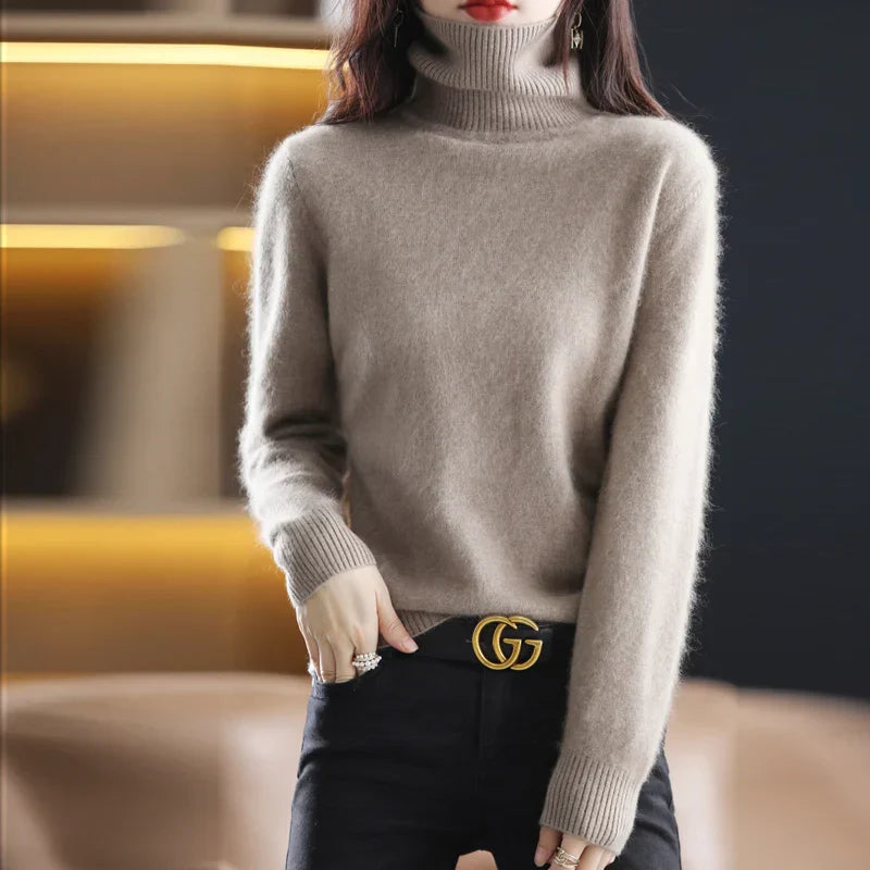 Maglione Dolcevita in Cashmere Donna