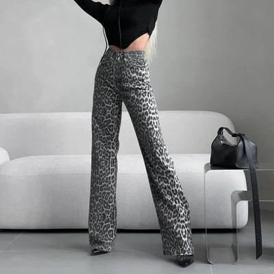 Kaia | Pantaloni Leopardati