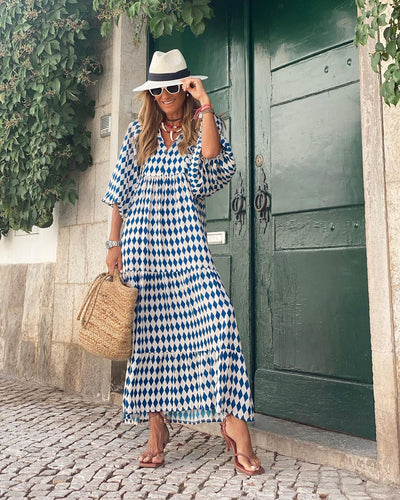 Vestito Lungo Bohemien Donna