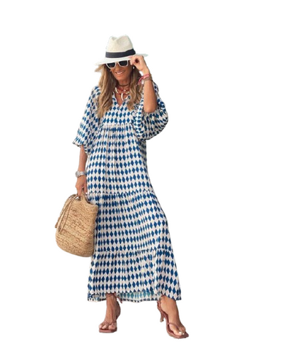 Vestito Lungo Bohemien Donna