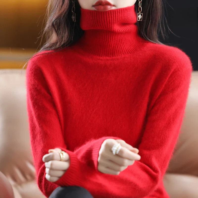 Maglione Dolcevita in Cashmere Donna