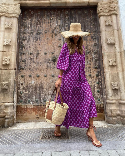 Vestito Lungo Bohemien Donna