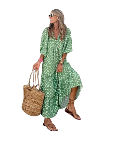 Vestito Lungo Bohemien Donna