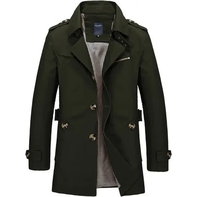 Trench Estivo Classico Comodo Uomo – Soprabito Leggero Elegante