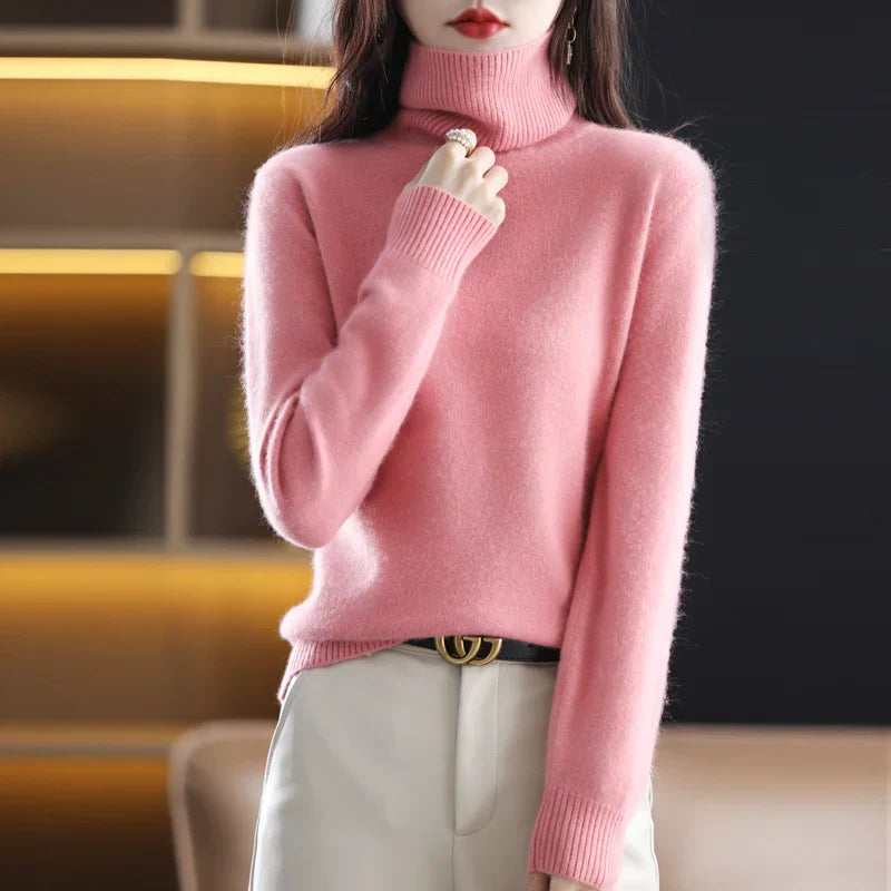 Maglione Dolcevita in Cashmere Donna