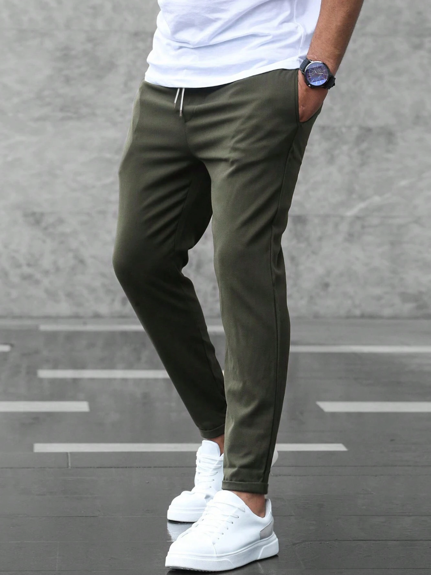 Pantaloni Eleganza Stretch Uomo