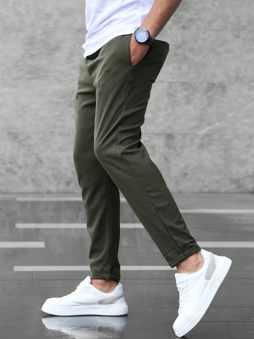 Pantaloni Eleganza Stretch Uomo