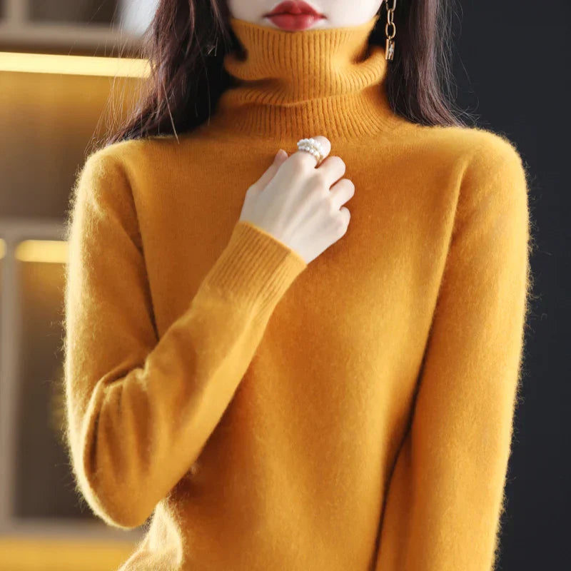 Maglione Dolcevita in Cashmere Donna