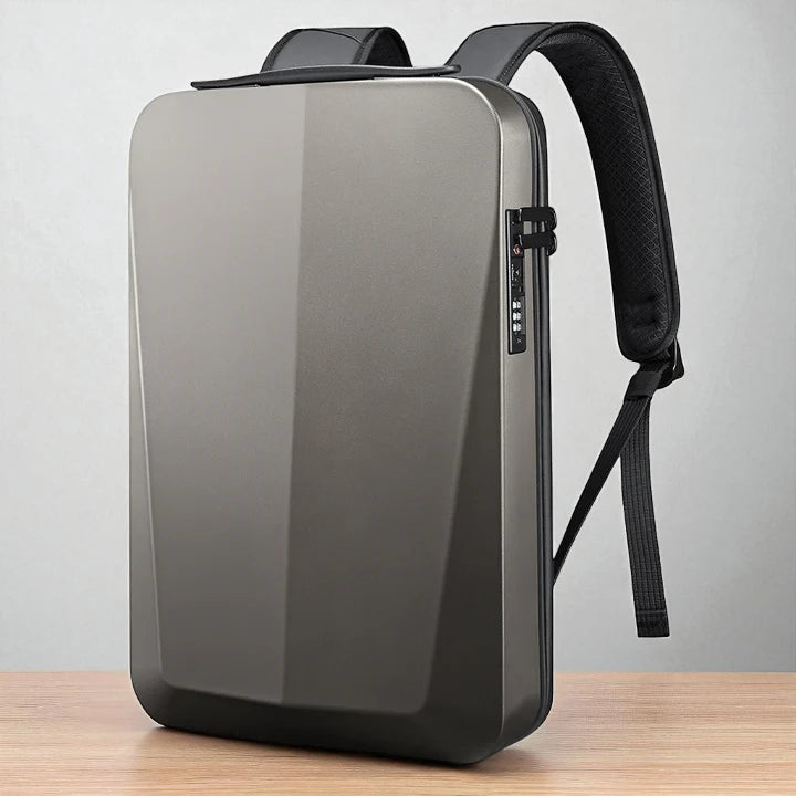 Zaino Antifurto Unisex con Guscio Rigido, Lucchetto TSA e Porta USB