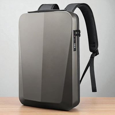 Zaino Antifurto Unisex con Guscio Rigido, Lucchetto TSA e Porta USB