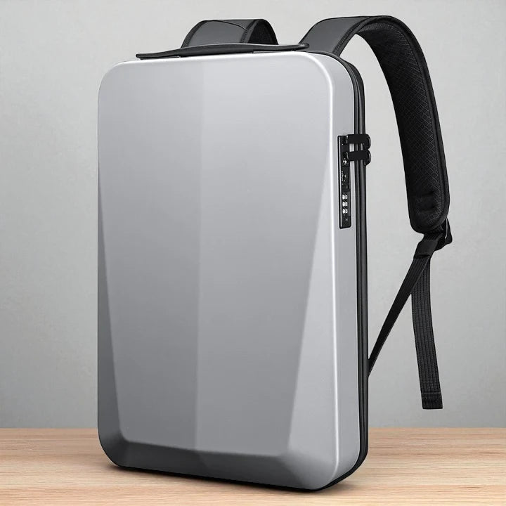 Zaino Antifurto Unisex con Guscio Rigido, Lucchetto TSA e Porta USB