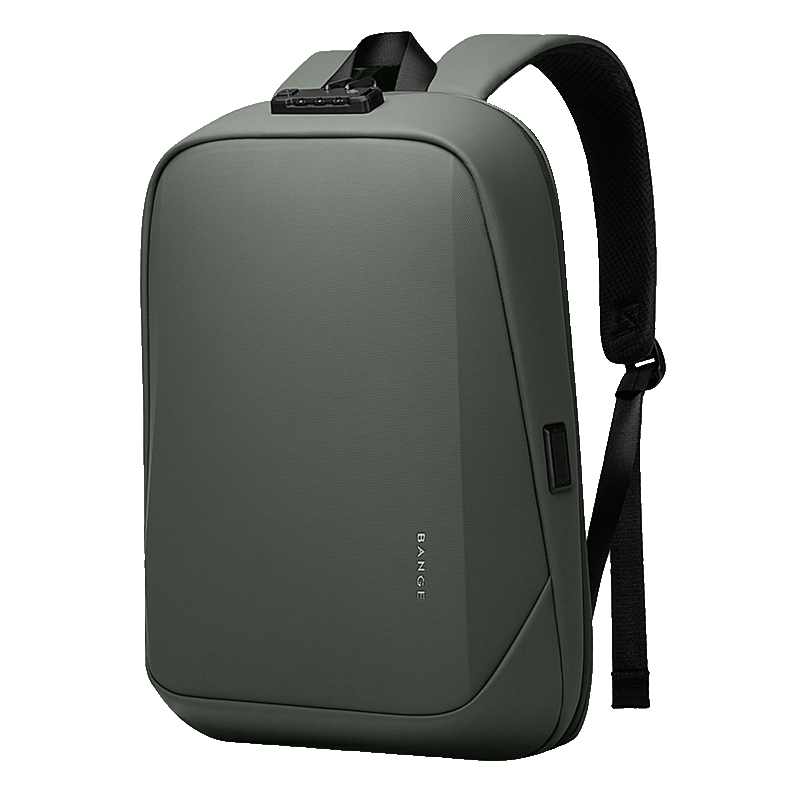 Zaino Antifurto Hardshell Unisex con Porta USB e Serratura TSA