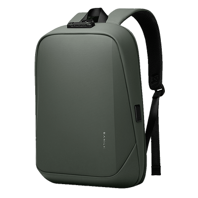 Zaino Antifurto Hardshell Unisex con Porta USB e Serratura TSA