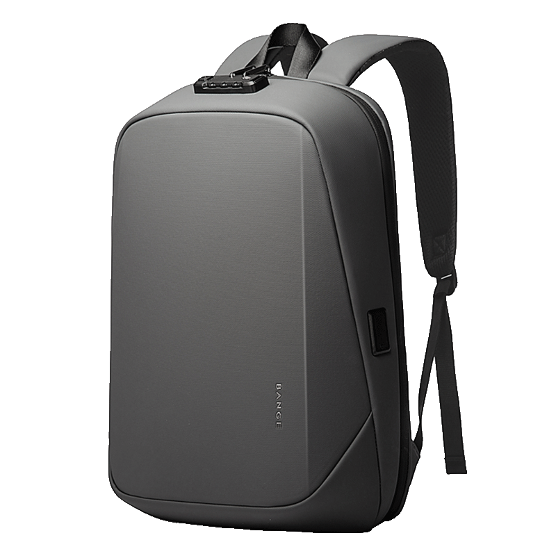 Zaino Antifurto Hardshell Unisex con Porta USB e Serratura TSA