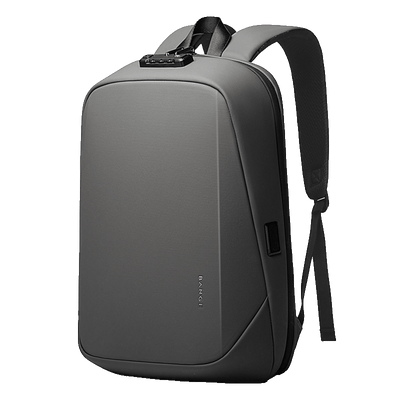 Zaino Antifurto Hardshell Unisex con Porta USB e Serratura TSA