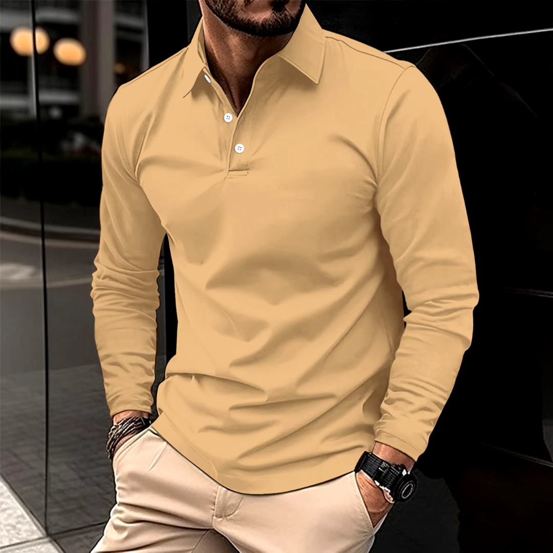Polo in Cotone Mist Uomo