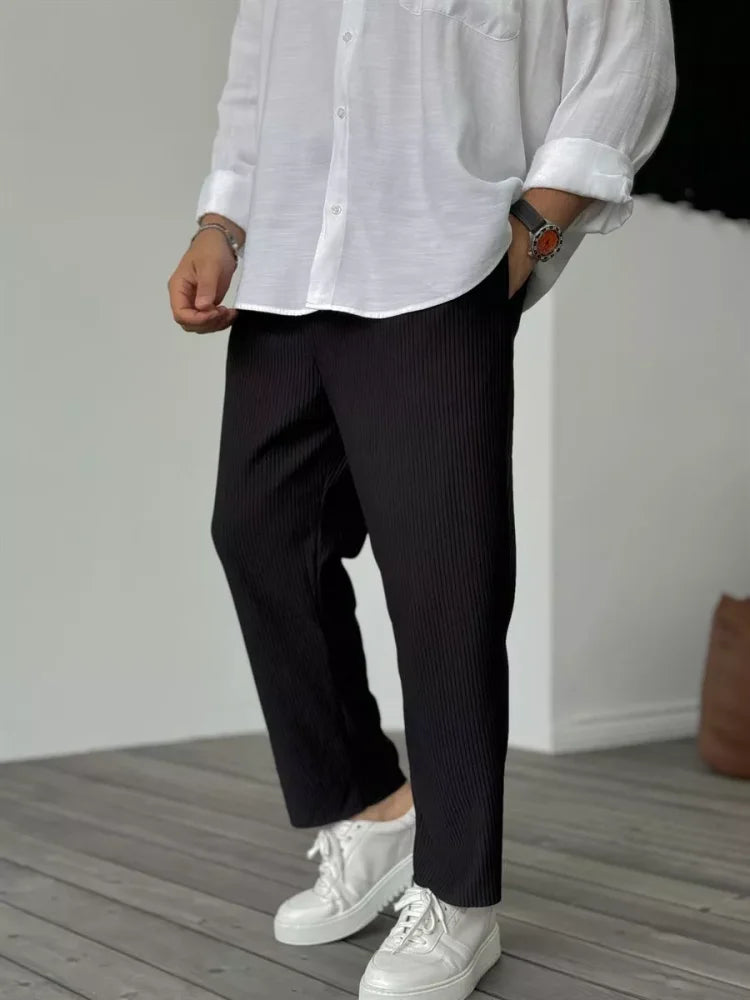 Pantaloni di Lusso Morbidi Uomo