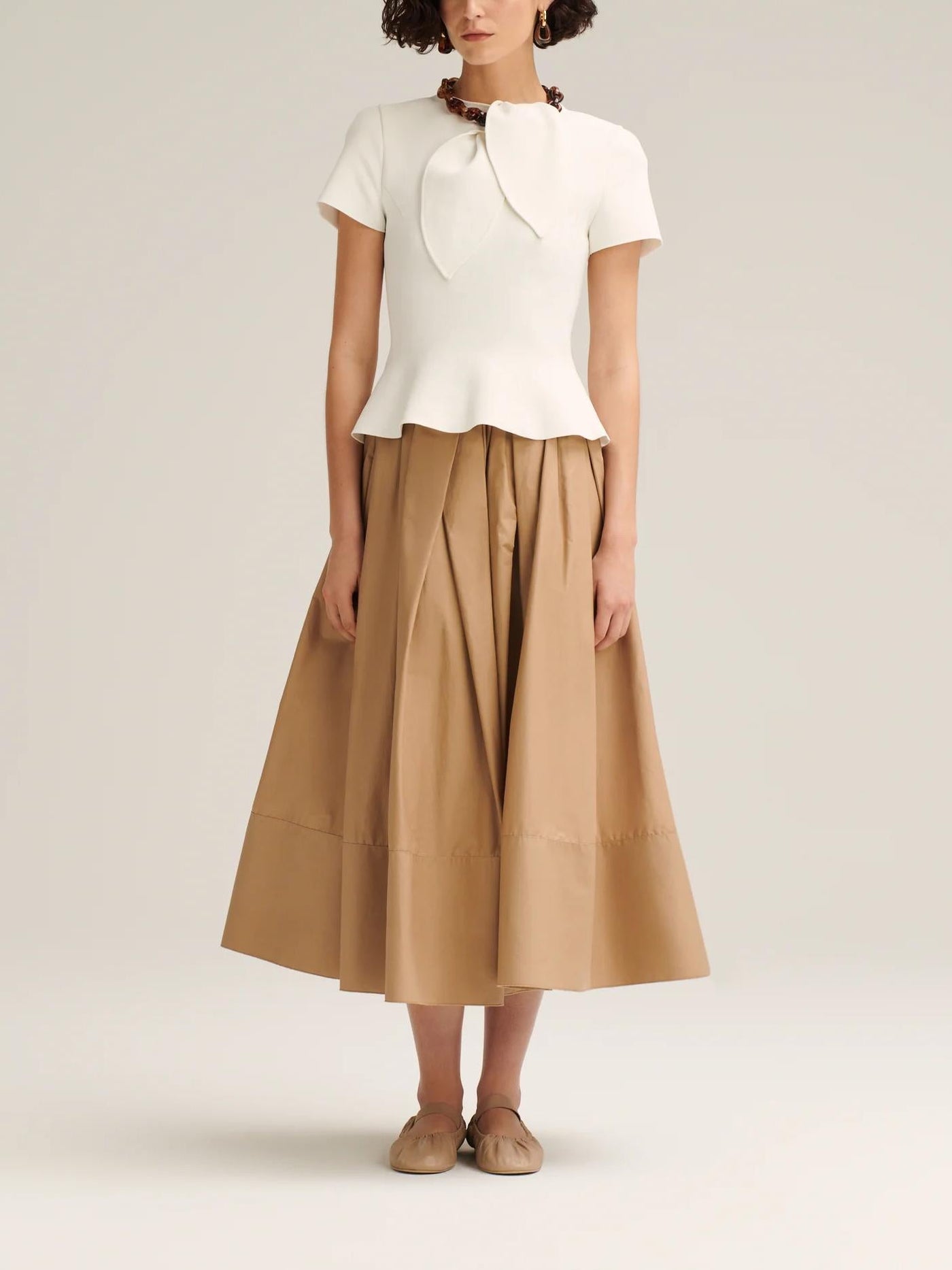 Rachel – Completo Gonna a Pieghe Eleganza Donna