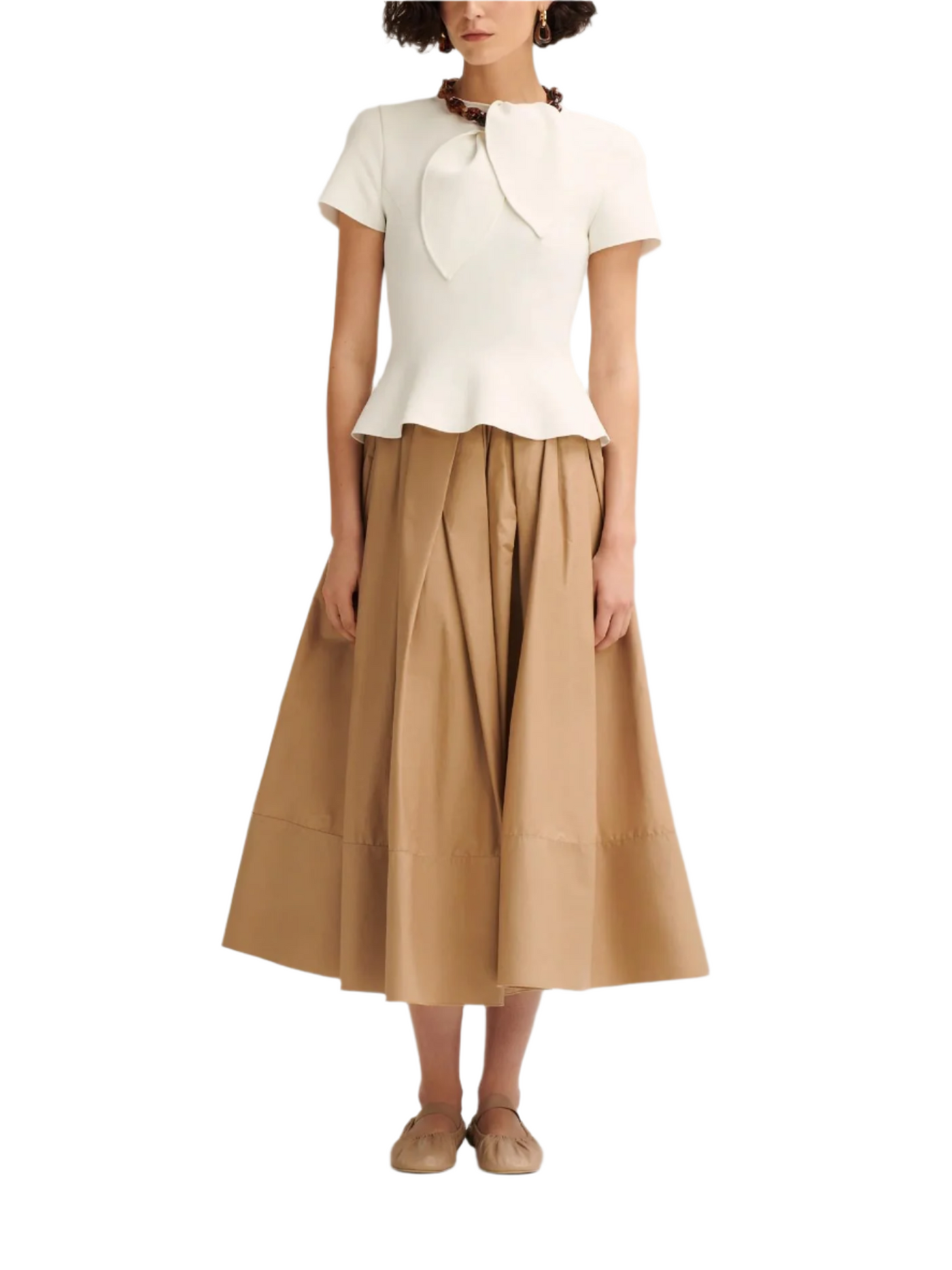 Rachel – Completo Gonna a Pieghe Eleganza Donna