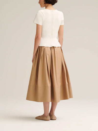 Rachel – Completo Gonna a Pieghe Eleganza Donna