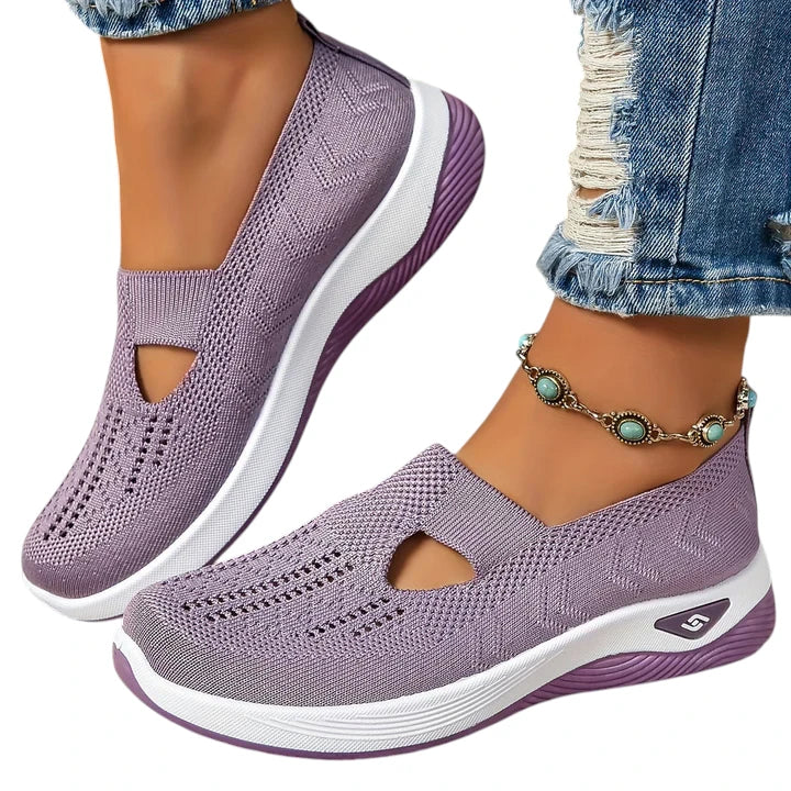 Scarpe Leggere con Suola Antiscivolo per Camminata da Donna
