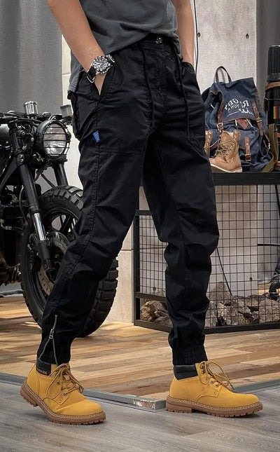 Pantaloni Cargo Elasticizzati con Elastan Uomo