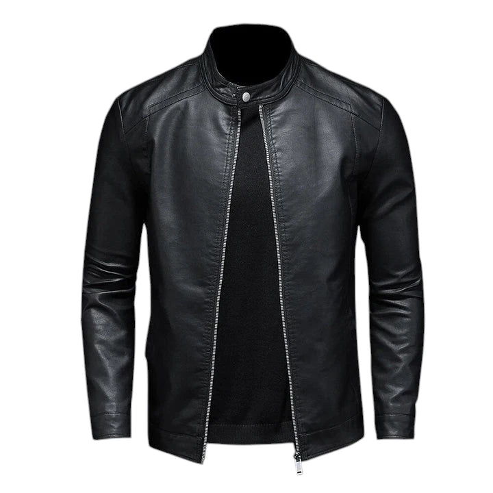 Giacca in Pelle Classica Uomo