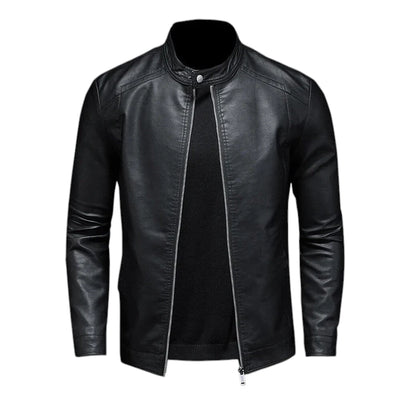 Giacca in Pelle Classica Uomo