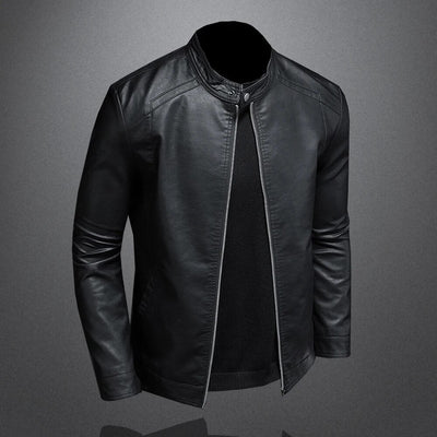 Giacca in Pelle Classica Uomo