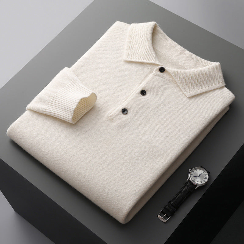 Polo in Cashmere Uomo Premium