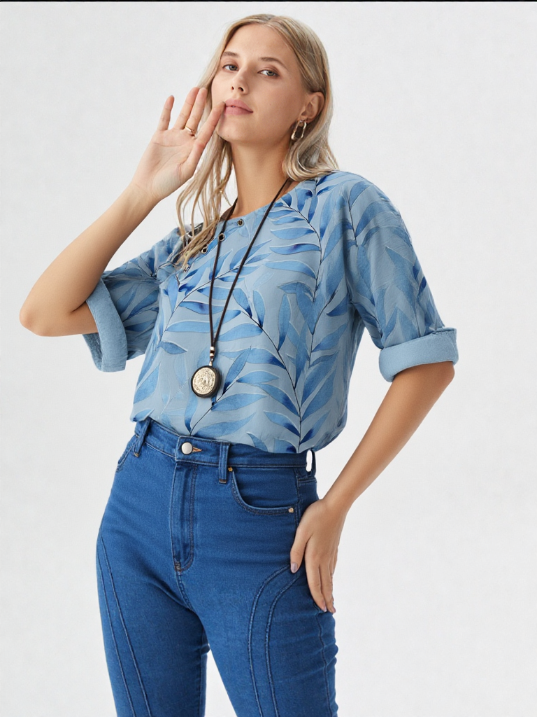 Marlene | Camicia Floreale Vintage